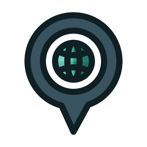 Pin Generic Outline Color icon