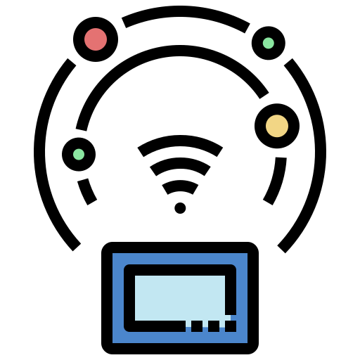 Iot Generic Outline Color icon
