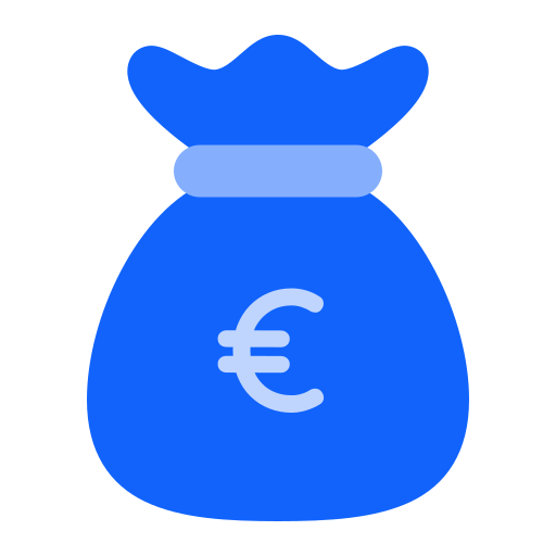 euro Generic Blue Ícone