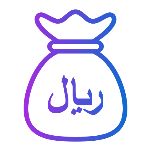 riyal Generic Gradient icono