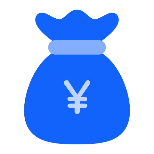 yen Generic Blue icoon