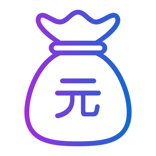 yuan Generic Gradient icoon