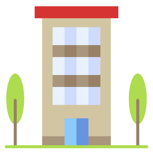 Residential Generic Flat icon