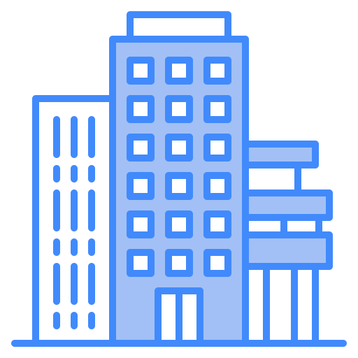 edificios Generic Blue icono