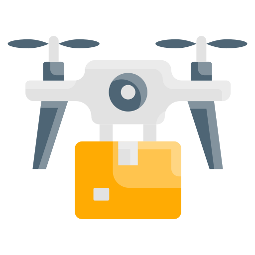 entrega de drones Generic Flat icono