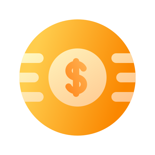 Coin Generic Flat Gradient icon