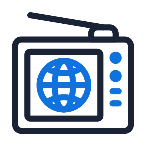 Television Generic Outline Color icon