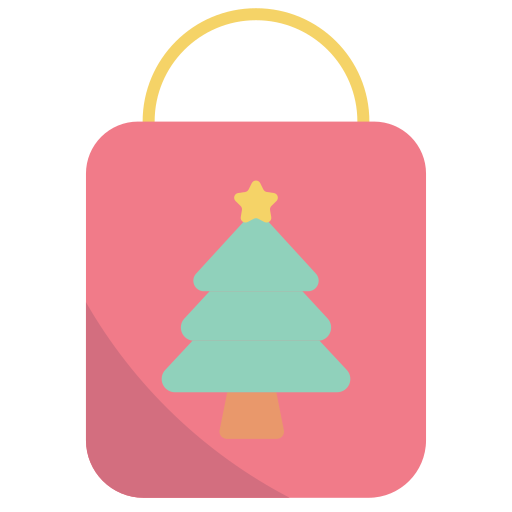 Рождественский мешок Generic Flat иконка