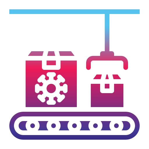 Manufacture Generic Flat Gradient icon