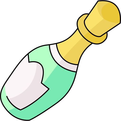 Champagne Generic Thin Outline Color icon