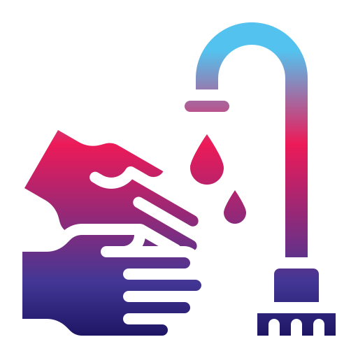 lavaggio delle mani Generic Flat Gradient icona