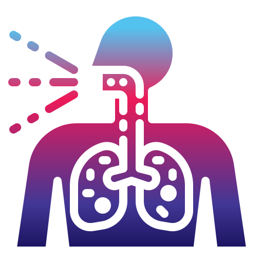 la toux Generic Flat Gradient Icône