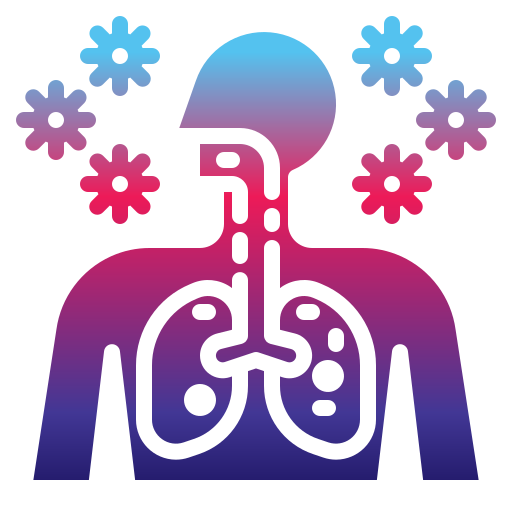 pulmones Generic Flat Gradient icono