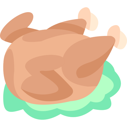 pollo arrosto Generic Flat icona
