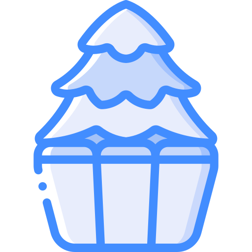 Cupcake Basic Miscellany Blue icon