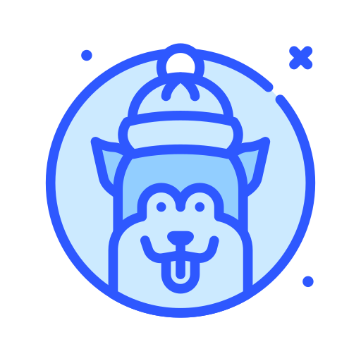 Dog Darius Dan Blue icon