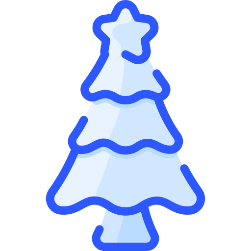 クリスマスツリー Vitaliy Gorbachev Blue icon