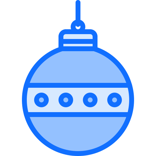 Рождественский бал Coloring Blue иконка
