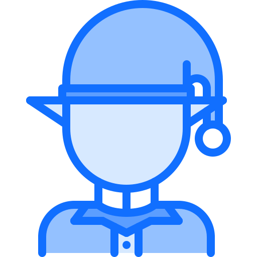 Elf Coloring Blue icon