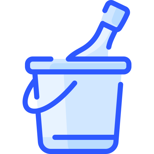 Bucket Vitaliy Gorbachev Blue icon