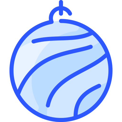 weihnachtskugel Vitaliy Gorbachev Blue icon