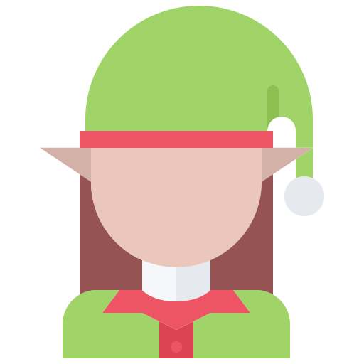 duende Coloring Flat icono