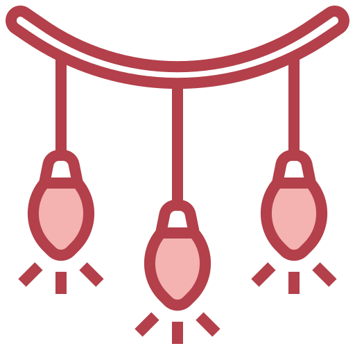 рождественские огни Surang Red иконка