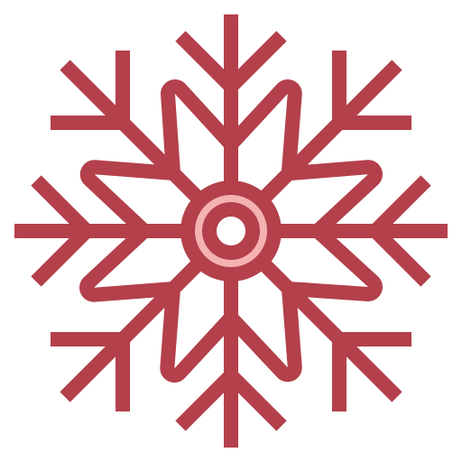 sneeuwvlok Surang Red icoon