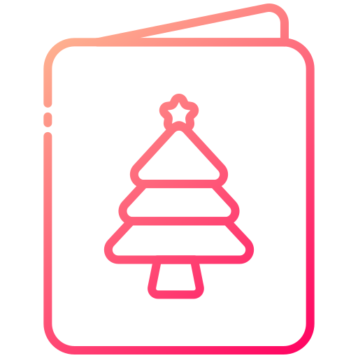 크리스마스 카드 Generic Gradient icon