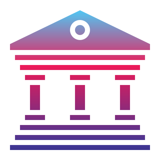 banco Generic Flat Gradient icono