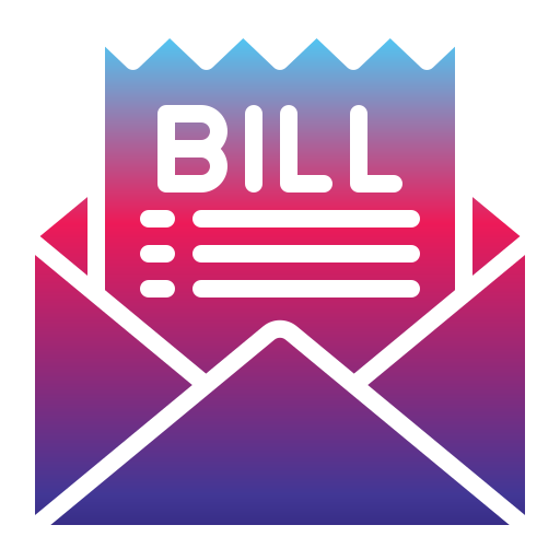 Bill Generic Flat Gradient icon