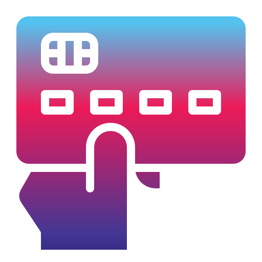 Credit card Generic Flat Gradient icon