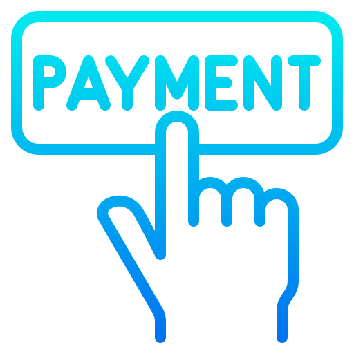 Payment srip Gradient icon
