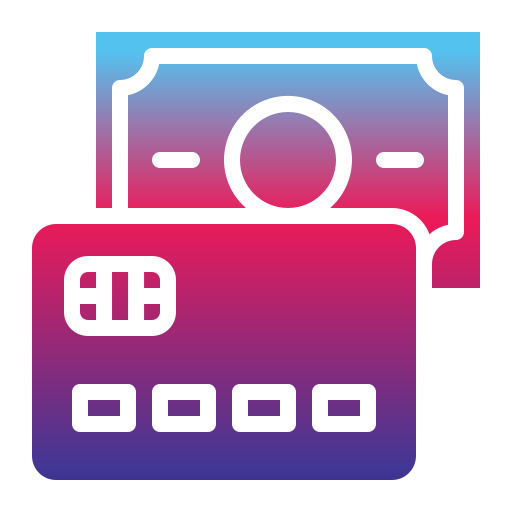 kreditkarten zahlung Generic Flat Gradient icon