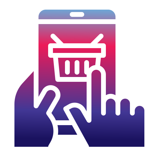 Shopping online Generic Flat Gradient icon