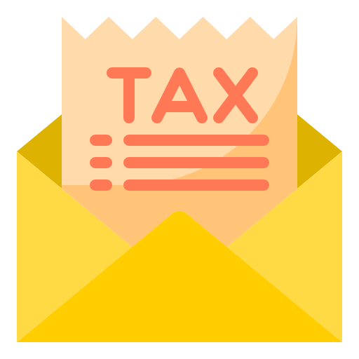 税 srip Flat icon