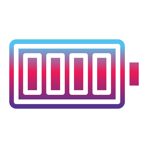 voller akku Generic Flat Gradient icon