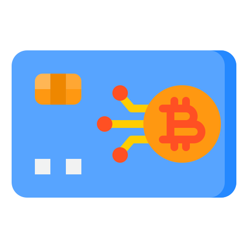 Credit card srip Flat icon