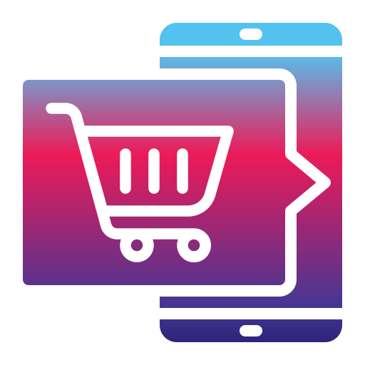 compras online Generic Flat Gradient Ícone