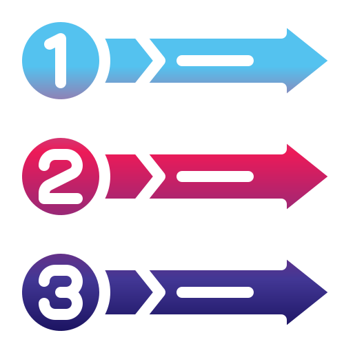 elementos de infografía Generic Flat Gradient icono