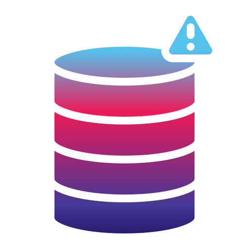 Database Generic Flat Gradient icon