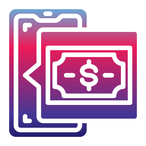 dinero Generic Flat Gradient icono