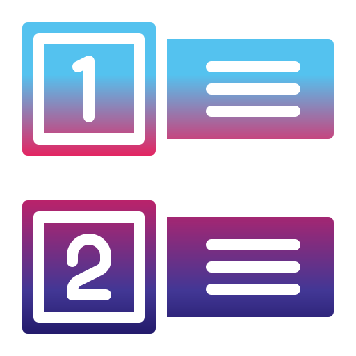 Infographic elements Generic Flat Gradient icon