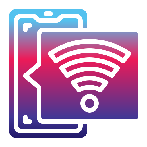 wi-fi信号 Generic Flat Gradient icon