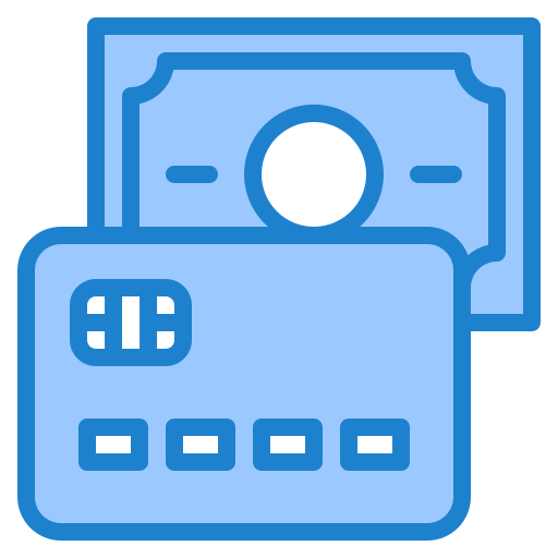 カード払い srip Blue icon