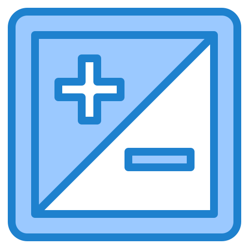 Exposure srip Blue icon
