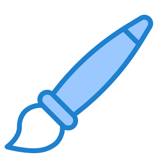 pinsel srip Blue icon