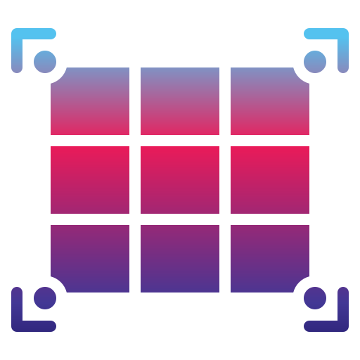 griglia Generic Flat Gradient icona