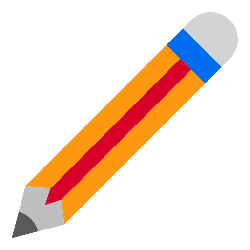 연필 srip Flat icon