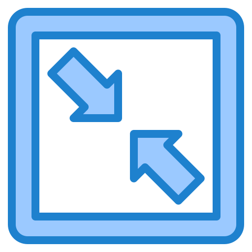 Resize srip Blue icon